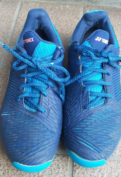 YONEX ソニケージ 23.5cm ブルー テニスシューズ
