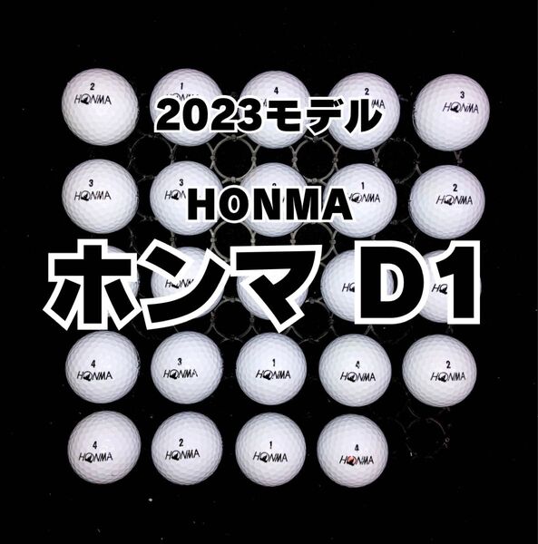 129 2023モデル ホンマD1 ロストボール24球