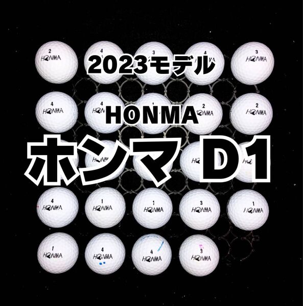 61 2023モデル ホンマD1 ロストボール24球