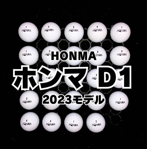 103 2023モデル ホンマD1 ロストボール24球