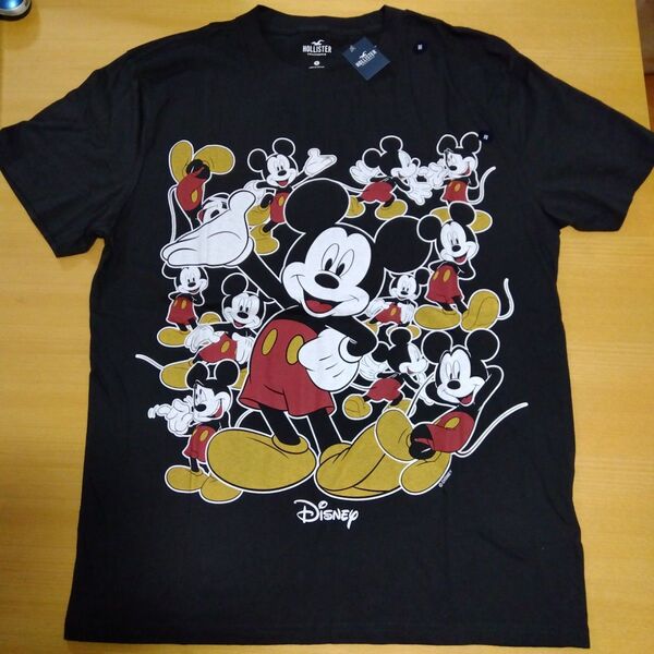 ホリスター ディズニー ミッキーマウス メンズ Tシャツ Lサイズ 新品!USサイズM