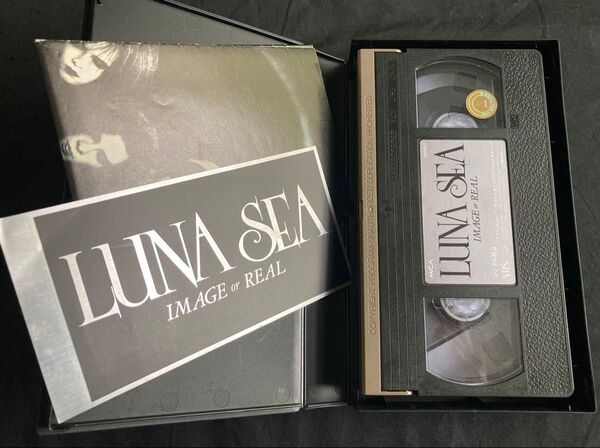 ステッカー付 LUNA SEA IMAGE or REAL VHSビデオテープ