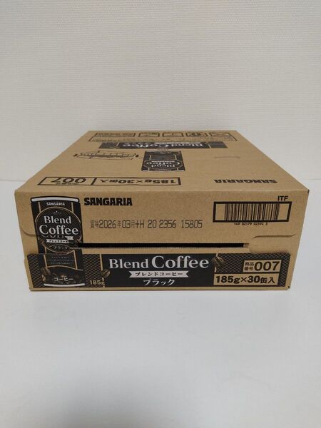SANGARIA ブレンドコーヒー ブラック 185g×30缶