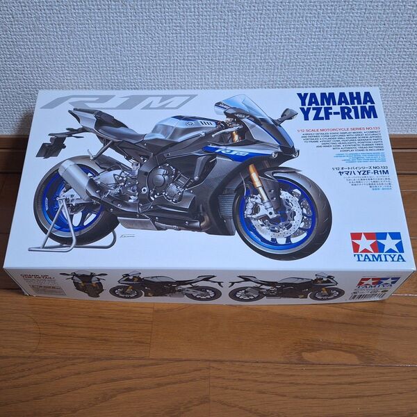 【新品未組み立て】タミヤ YAMAHA YZF-R1M 1/12 NO.133 プラモデル