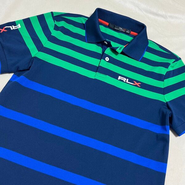 RLX GOLF ドライストレッチ ポロシャツ S(日本サイズM相当) 極美品