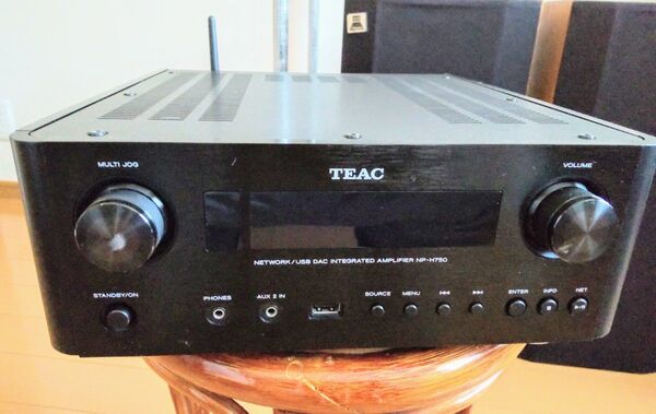 USB/ネットワーク対応 プリメインアンプ TEAC NP-H750 動作良好