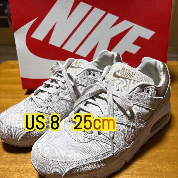 お値下げ☆ナイキ NIKE Air Max オフホワイト スニーカー US8 25cm