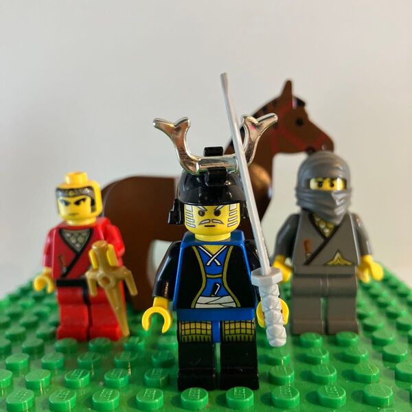 LEGO ニンジャ 忍者 馬 殿様 ミニフィグ 正規品