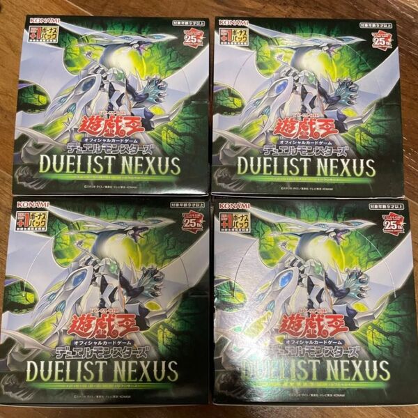 デュエリストネクサス 4box シュリンクなし 遊戯王