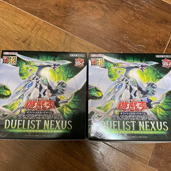デュエリストネクサス 2box シュリンクなし 遊戯王