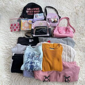 小学生 女の子 高学年 通学 まとめ売り リュック ショルダーバッグ 洋服