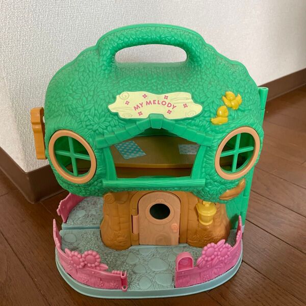 マイメロディ お家型おもちゃ グリーン ピンク