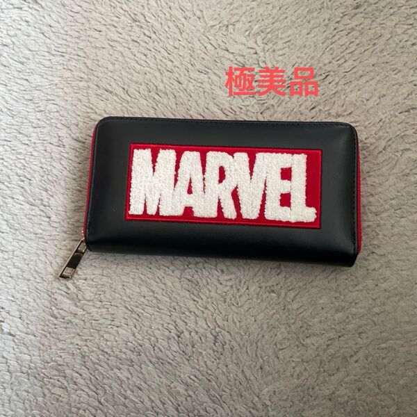 MARVEL 長財布 ブラック