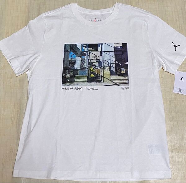 新品 XXLサイズ WORLD OF FLIGHT 渋谷 フォトTシャツ 2XL ジョーダン jordan