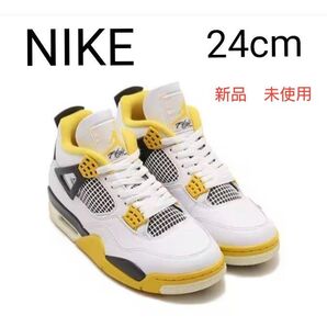 【新品 未使用】NIKE ナイキ ウィメンズ エアジョーダン 4 ホワイト ココナッツ ミルク