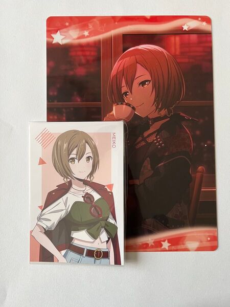 プロセカ MEIKO 下敷き ポストカード