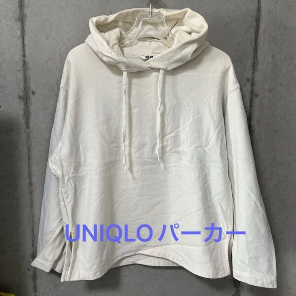 UNIQLOユニクロ U パーカー オフホワイト スウェット レディース GU チャンピオン