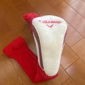 Callaway ヘッドカバー ニット くま ぬいぐるみ付き