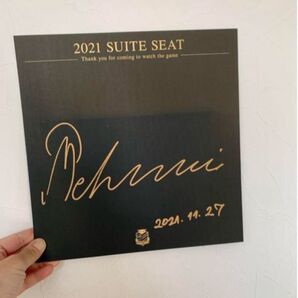 コンサドーレ札幌 ミシャサイン2021 SUITE SEAT 来場記念品