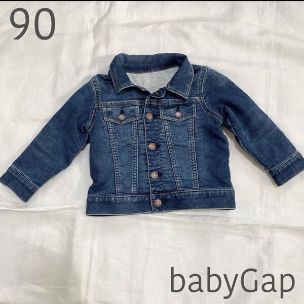 babyGap ベビーGジャン キッズGジャン デニムジャケット ベビー キッズ 90 アウター 春物 男の子 女の子 オシャレ
