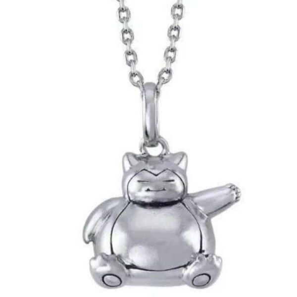 ポケモン ネックレス カビゴン ペンダント