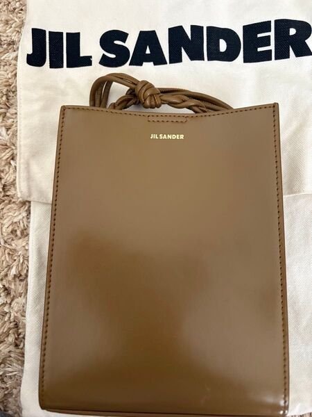 JIL SANDER/ジルサンダー/TANGLE SM/ タングル /ミニバッグ/ブラウン/ブラウン系/ショルダーバッグ /バッグ