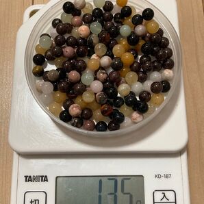 【値下げ】天然石 まとめ売り 135g 新品 シトリン ガーネット レッドタイガーアイ 瑪瑙