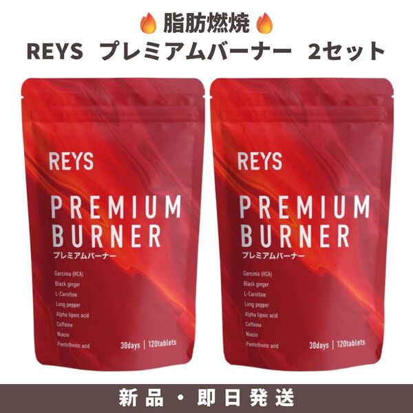 REYS PREMIUM BURNER プレミアムバーナー 2セット 240粒