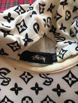 STUSSY モノグラム　CAP ステューシー　モノグラム　キャップ　ヴィンテージ　初期　80年代　白　WHITE_画像3