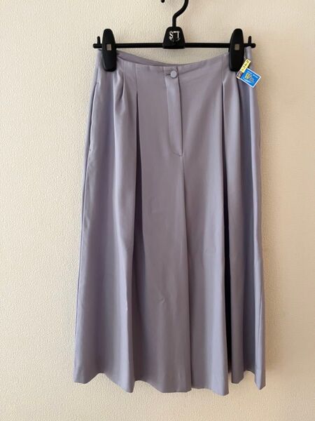 theory luxe 薄紫 クロップドワイドパンツ 36 セオリーリュクス