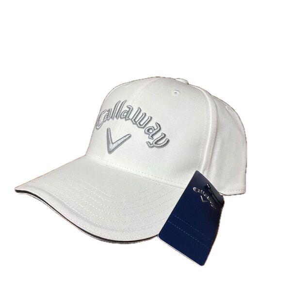 キャロウェイ ゴルフ キャップ BASIC CAP 24 JM ホワイト