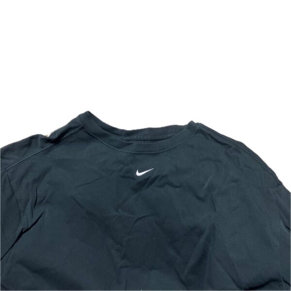 NIKE ナイキ ルーズ シルエット オーバー サイズ 半袖 クルーネック T Tシャツ 黒 BLACK XXL