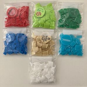ペットボトルキャップ カット済み 7色セット