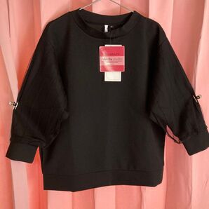 Vanilla studio トップス シースルー 黒
