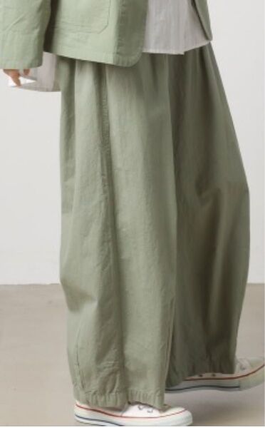 omnes ウォッシュ加工サーカスパンツ