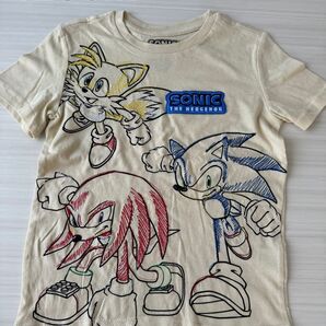 ソニック Tシャツ sonic 半袖 男の子 Tシャツ 120cm 125cm