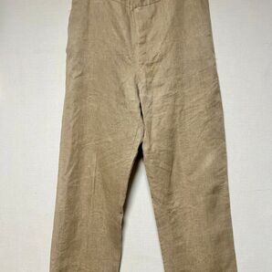 フランス軍 ボージョン ブージュロン リネン パンツ 1914年製 10s 古着