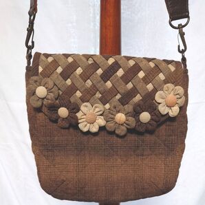 パッチワークショルダーバッグ