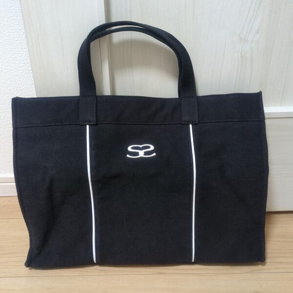 SAVOY サボイ キャンバス トートバッグ 黒