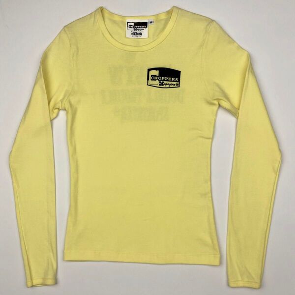 デッドストック 80s エドロス CHOPPERS Magajins チョッパーズ マガジン ロンT Tシャツ ビンテージ M