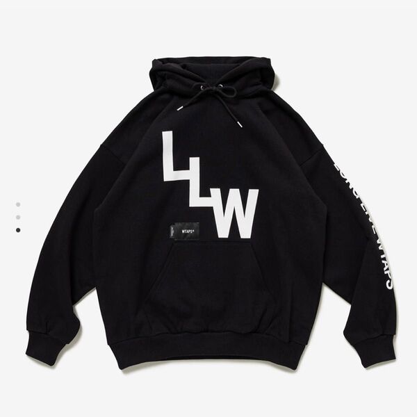 WTAPSダブルタップスLLWフーディーパーカーXLサイズ新品ブラックWTVUA