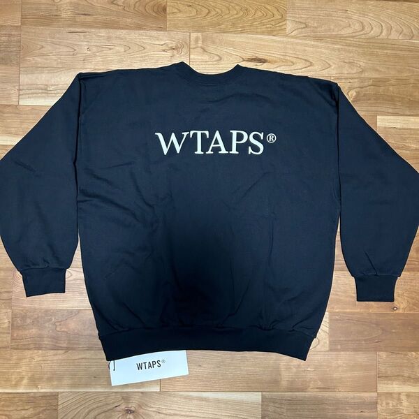 WTAPSダブルタップスLOCKSスウェットトレーナーXLサイズ新品ブラックWTVUA