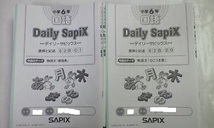 サピックス ＳＡＰＩＸ＊デイリー サピックス＊６年 小６＊国語 Ｂ＊読解と記述／全３８回 完全版＊２０１９年._画像1