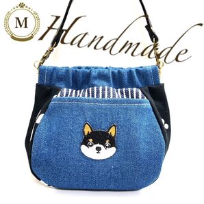 ★【オーダーメイド】お散歩用 Mサイズぷっくり 消臭マナーポーチ⑨