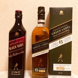 ジョニーウォーカーグリーン ジョニーウォーカーブラックルビー