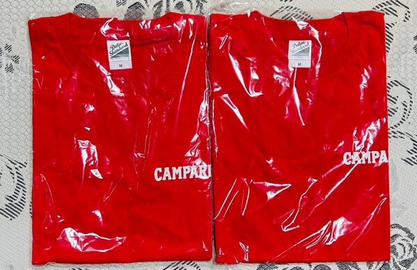 未使用 Mサイズ CAMPARI カンパリ Tシャツ 半袖 非売品 2枚セット