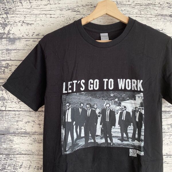 GILDAN T- shirt RESERVOIR DOGS ビッグプリント Movie T レザボア・ドッグス