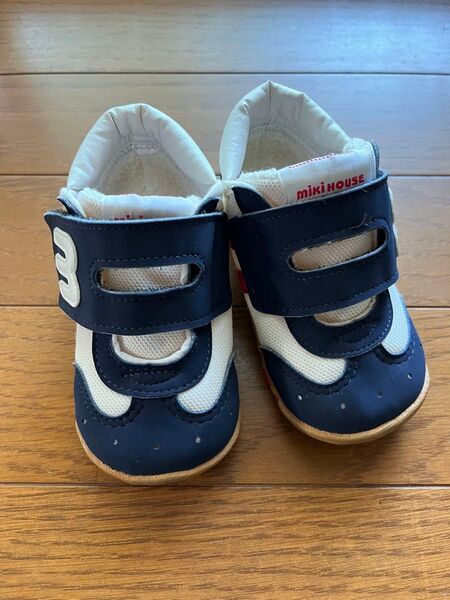 ミキハウス ファーストシューズ ネイビー 13cm
