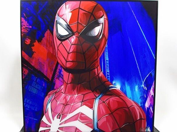 【新品 No 566】 ポップアートパネル スパイダーマン アベンジャーズ