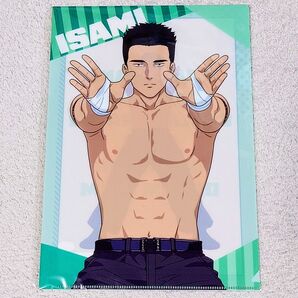オリジナルTVアニメ 勇気爆発バーンブレイバーン DDTプロレスコラボ クリアファイル イサミ・アオ